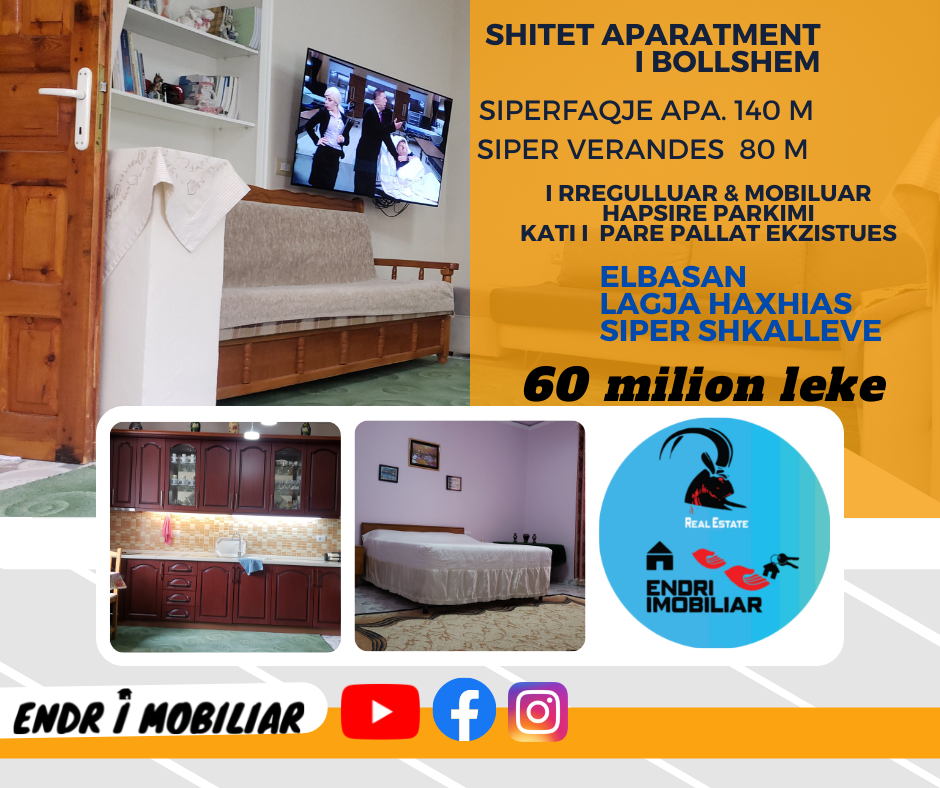 Shitet apartament i bollshem