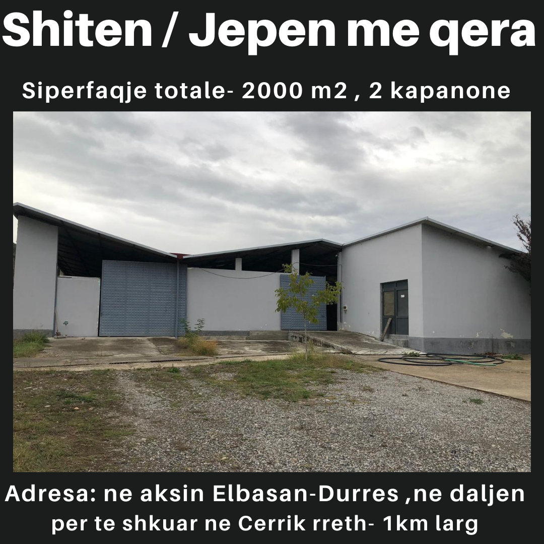 Shiten/jepen me qera 2 kapanone per Ferme lopesh